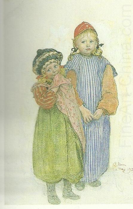 snickare hellbergs ungar, Carl Larsson